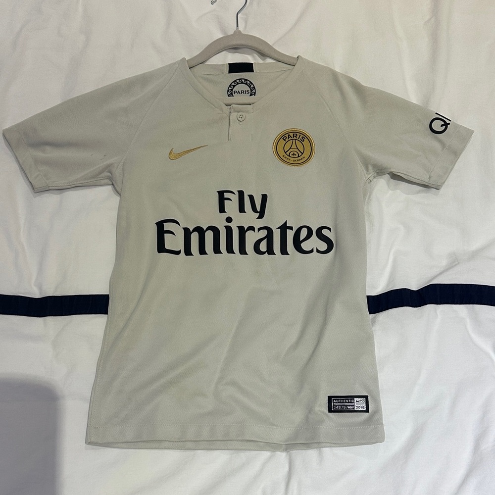 Nike Kids PSG Cream Jersey